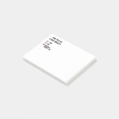 Ben je in een slecht humeur? post-it® notes (Schuin)