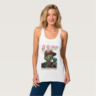 Ben je klaar   Zombie Aanval Dames Tank Top
