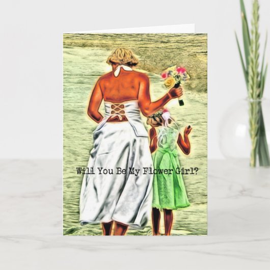 Ben je mijn Bloemenmeisje? (Voorkant)