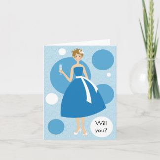 Ben je mijn Bridesmaid? Kaart