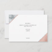 Ben je mijn Bridesmaid? Marmer, bruiloft, Kaart (Achterkant)