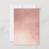 Ben je mijn bruidsmeisje? Minimale roze roze rozen Kaart (Achterkant)