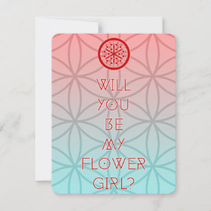 ben je mijn heilige bloemenmeisje ? kaart