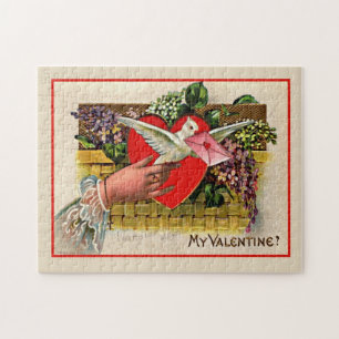 Ben je mijn Valentijn? Legpuzzel