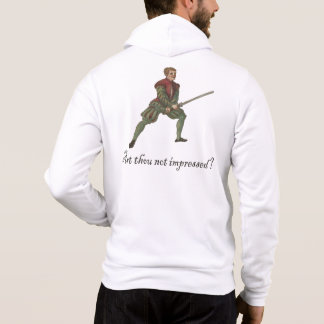 Ben je niet onder de indruk? hoodie