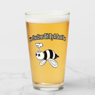 Ben je ooit gebeten door een dode bij? glasverf glas