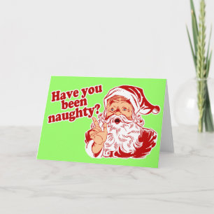 Ben je stout geweest? feestdagen kaart