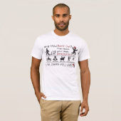 Ben je verbrand? T-shirt (Voorkant volledig)