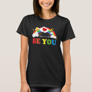 Ben jij Ally Rainbow Flag Lgbt Lesbian Lgbtq Gay P T-shirt