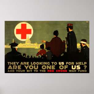 Ben jij een van ons? Amerikaans Fonds voor de Rode Poster