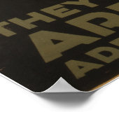 Ben jij een van ons? poster (Hoek)