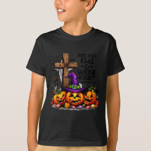 Ben jij Fall-o-ween Jezus Grappige Pompoen _1 T-shirt