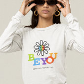 Ben jij je LGBT Pride Sunshine Face Rainbow T-shirt