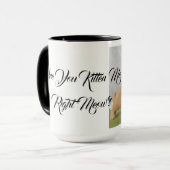 Ben jij Kitten Me Cat Pet Meow Destiny's? Mok (Voorkant links)