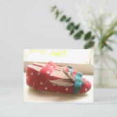 Ben jij mijn moeder Mary Janes Briefkaart (Staand voorkant)