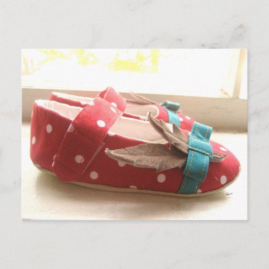 Ben jij mijn moeder Mary Janes Briefkaart (Voorkant)