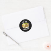 Ben jij Pho echte Vietnamese noedelsoep? Ronde Sticker (Envelop)