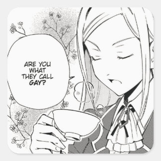 Ben jij wat ze homo noemen? | WataOshi | Vierkante Sticker