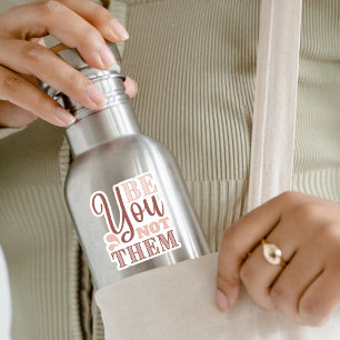 "Ben jij ze niet" aangepaste vinylSticker Sticker