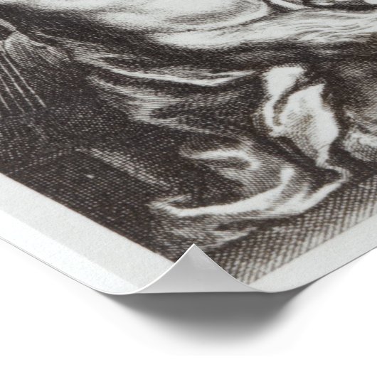 Ben Jonson English playwright Poster (Hoek)