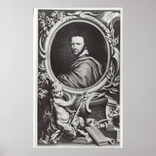 Ben Jonson English playwright Poster (Voorkant)