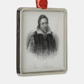 Ben Jonson Metalen Ornament (Rechts)