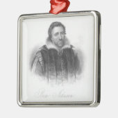 Ben Jonson Metalen Ornament (Links)