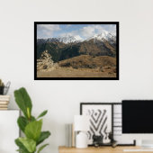 Ben Lomond, Queenstown NZ Poster (Thuiskantoor)