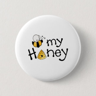 BEN MIJN HONEY RONDE BUTTON 5,7 CM
