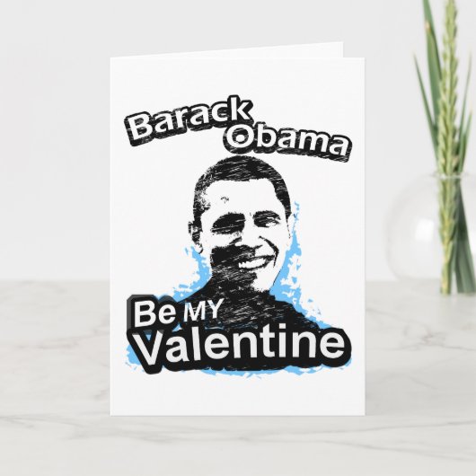 Ben mijn Kaart van Valentijn Barack Obama (Voorkant)