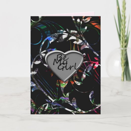 "Ben Mijn Meisje " * Feestdagen Kaart (Voorkant)