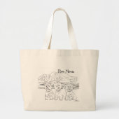 Ben Nevis Ecosse avec Sac fourre-tout Westies (Devant)