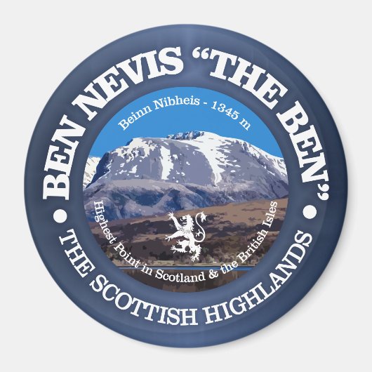 Ben Nevis Magneet (Voorkant)
