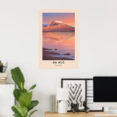 Ben Nevis Moderne Reisposter Poster (Thuiskantoor)