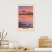 Ben Nevis Moderne Reisposter Poster (Keuken)