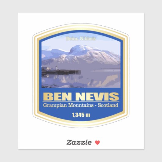 Ben Nevis (PF) Sticker (Vel)