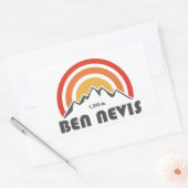 Ben Nevis Rechthoekige Sticker (Envelop)