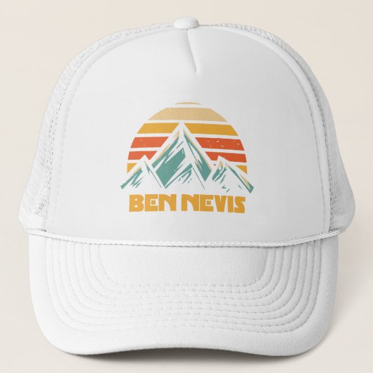 Ben Nevis Retro Turquoise Trucker Pet (Voorkant)