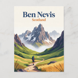 Ben Nevis Schotland Briefkaart