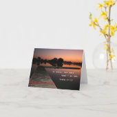 Ben nog en weet het.  5x7 kaart (Gele Bloem)