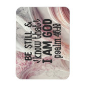 Ben nog steeds en weet dat ik God ben Magneet (Verticaal)