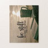 Ben nog steeds en weet dat ik God Bijbel ben Legpuzzel (Verticaal)