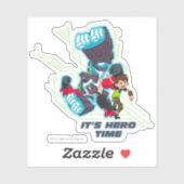 Ben & Omni-Enhanced Vier Wapens - Het is de tijd v Sticker (Vel)