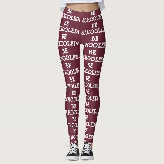 BEN SCHOOOLEN! LEGGINGS (Voorkant)
