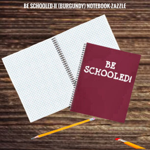 BEN SCHOOOLEN! NOTITIEBOEK