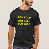 Ben Solo t-shirt (Adam Driver, Kylo Ren) (Voorkant)