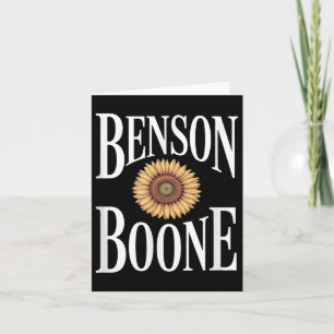 Ben Son Boone Fan Muziek Retro Esthetisch Kaart