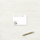 "BEN SOORT DENTISTS, WE HEBBEN OOK VULLINGEN" POST-IT® NOTES (Op bureau)