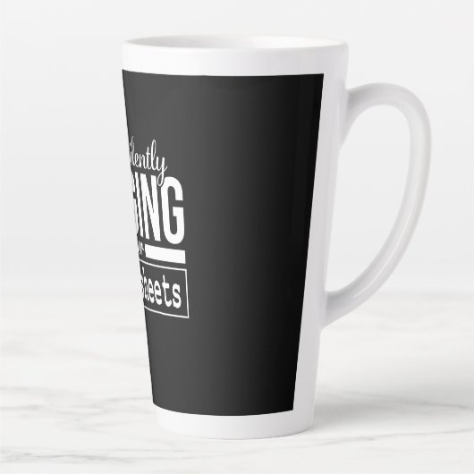 Ben stilletjes je spreadsheetstuifgeschenk beoorde latte mok (Rechts)