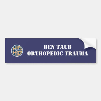 Ben Taub ortho bumper Bumpersticker